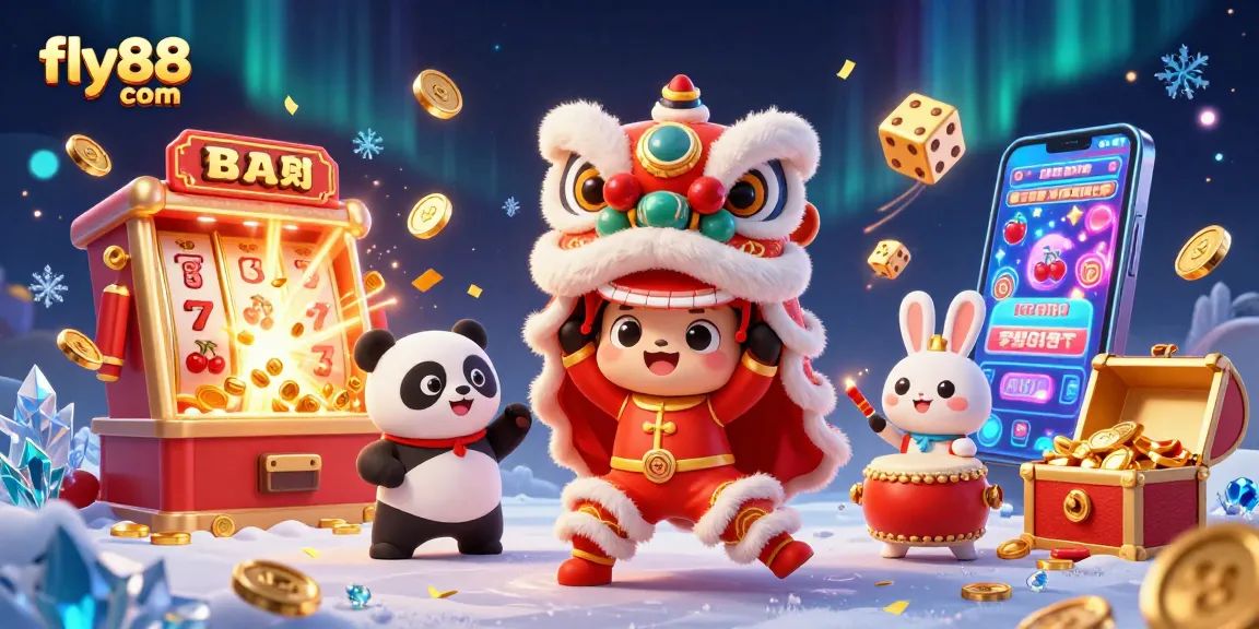 Win big with fly88 com at the vibrant online casino featuring exciting games and lively characters in action.