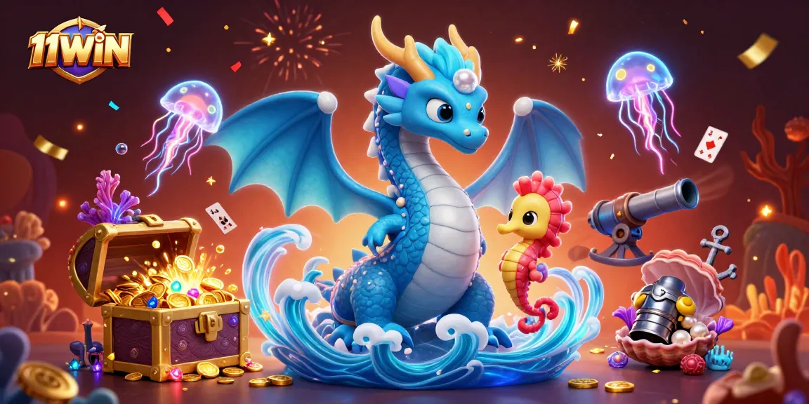 Engage in thrilling gameplay at 11WIN with a vibrant underwater casino adventure.