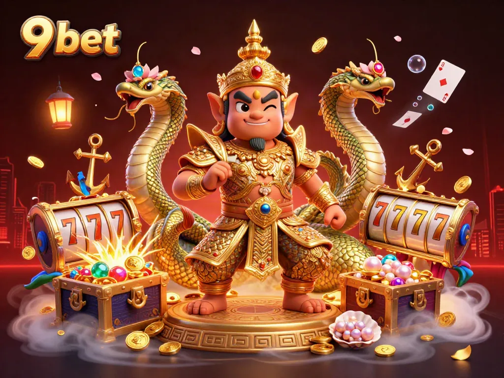 Engage with vibrant gameplay at 9 bet, featuring epic underwater treasures and lively slot action.
