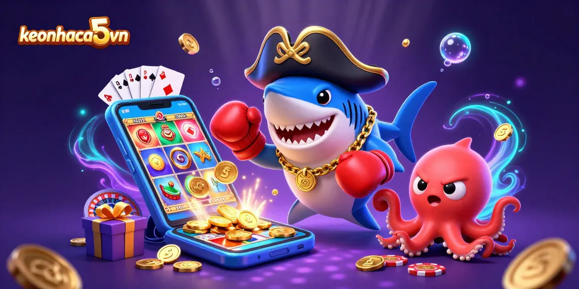 Spin to win with keonhacai5vn as cartoon characters reveal casino treasures!