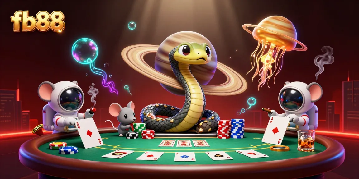 Experience thrilling bets on fb88 with astronaut mice and cosmic dealers in a vibrant casino universe.