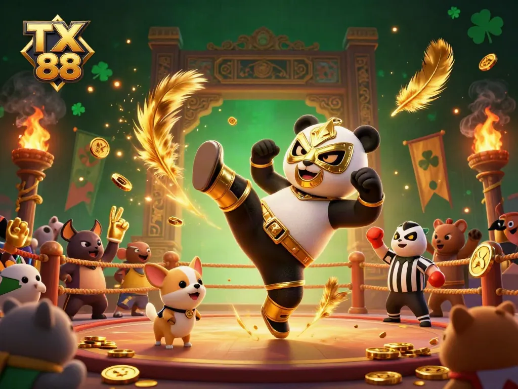 Experience high-energy action at TX 88 with vibrant characters engaging in exhilarating casino games.