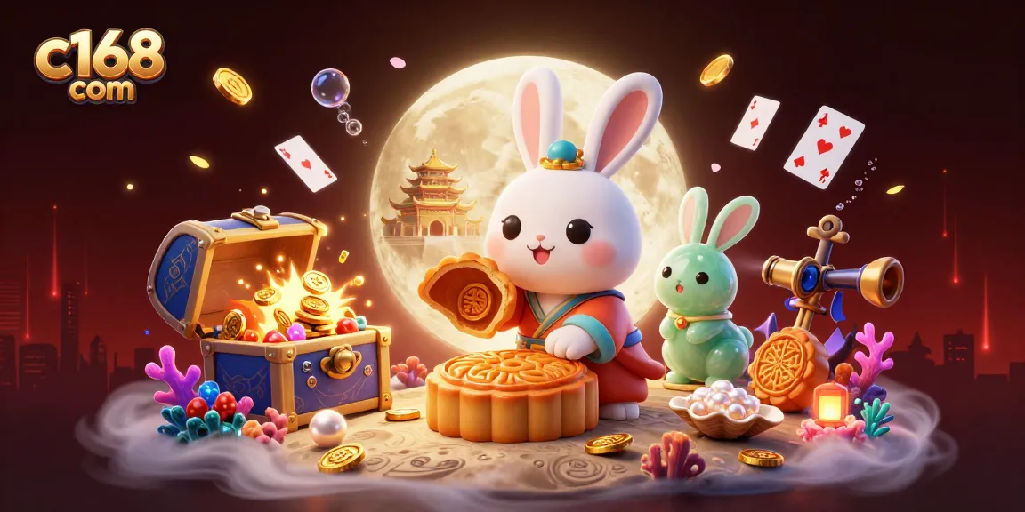 Explore winning jackpots at c168 com with a 3D casino adventure scene full of excitement.