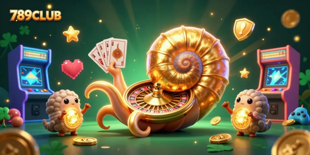 Experience thrilling gameplay at 789CLUB with vibrant casino-themed characters and elements.