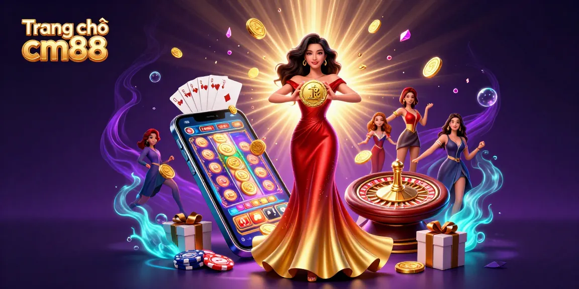 Experience the thrill of Trang chủ cm88 with a stunning visual showcasing vibrant casino elements and dynamic play.