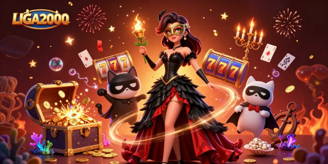 LIGA2000 menghadirkan pengalaman slot yang mendebarkan dengan petualangan kasino bergambar 3D yang menakjubkan.
