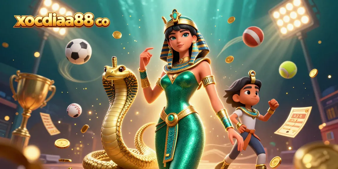 Engage with xocdiaa88 co's vibrant online gaming scene featuring sports balls and golden elements