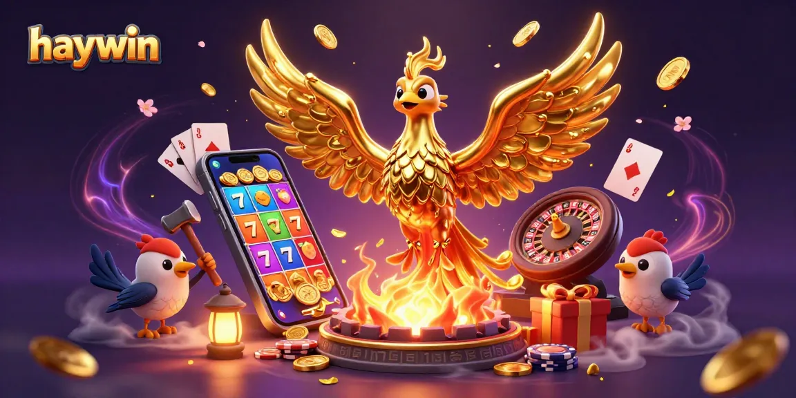 Experience high-stakes gaming at haywin with a stunning phoenix bringing jackpots and excitement.